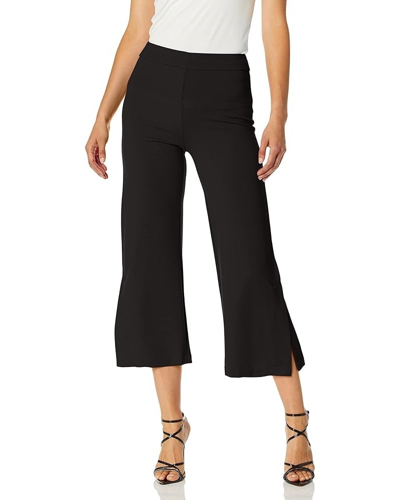 Women's Flare Slit Crop Black $52.99 Pants