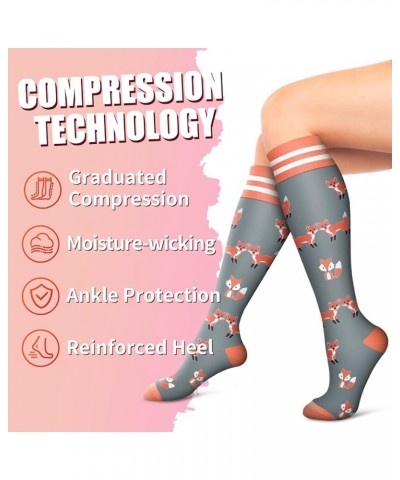 Compression Socks for Women and Men 7 Pairs 15-20 mmHg Circulation-Best Support for Athletic Running Cycling Small-Medium Ass...