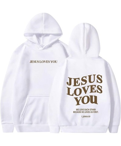 Trust In The Lord Christian Graphic Hoodies Trendy Shape Printed Fall Outfit With Pocket Oversize Fall Winter Fashion 2023 Z2...