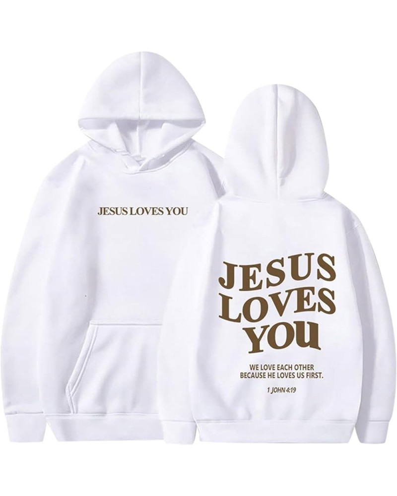 Trust In The Lord Christian Graphic Hoodies Trendy Shape Printed Fall Outfit With Pocket Oversize Fall Winter Fashion 2023 Z2...