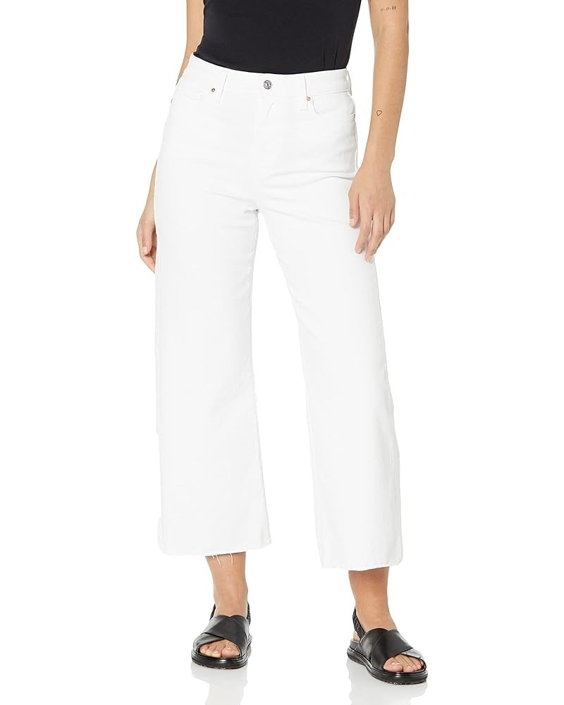 Women's Anessa Jeans with Raw Hem Crisp White $31.32 Others