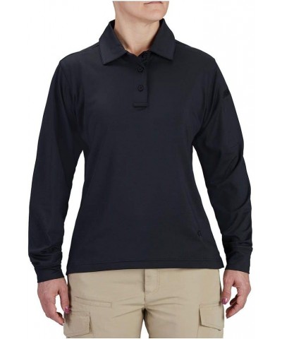 Women's Edgetec Long Sleeve Polo LAPD Navy $8.32 Shirts