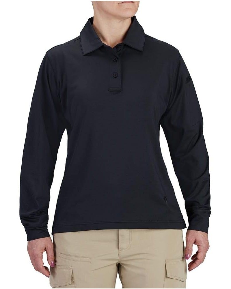 Women's Edgetec Long Sleeve Polo LAPD Navy $8.32 Shirts