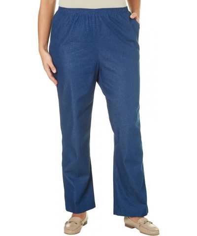 Women's Plus-Size Denim Proportioned Medium Pant Blue $24.94 Jeans