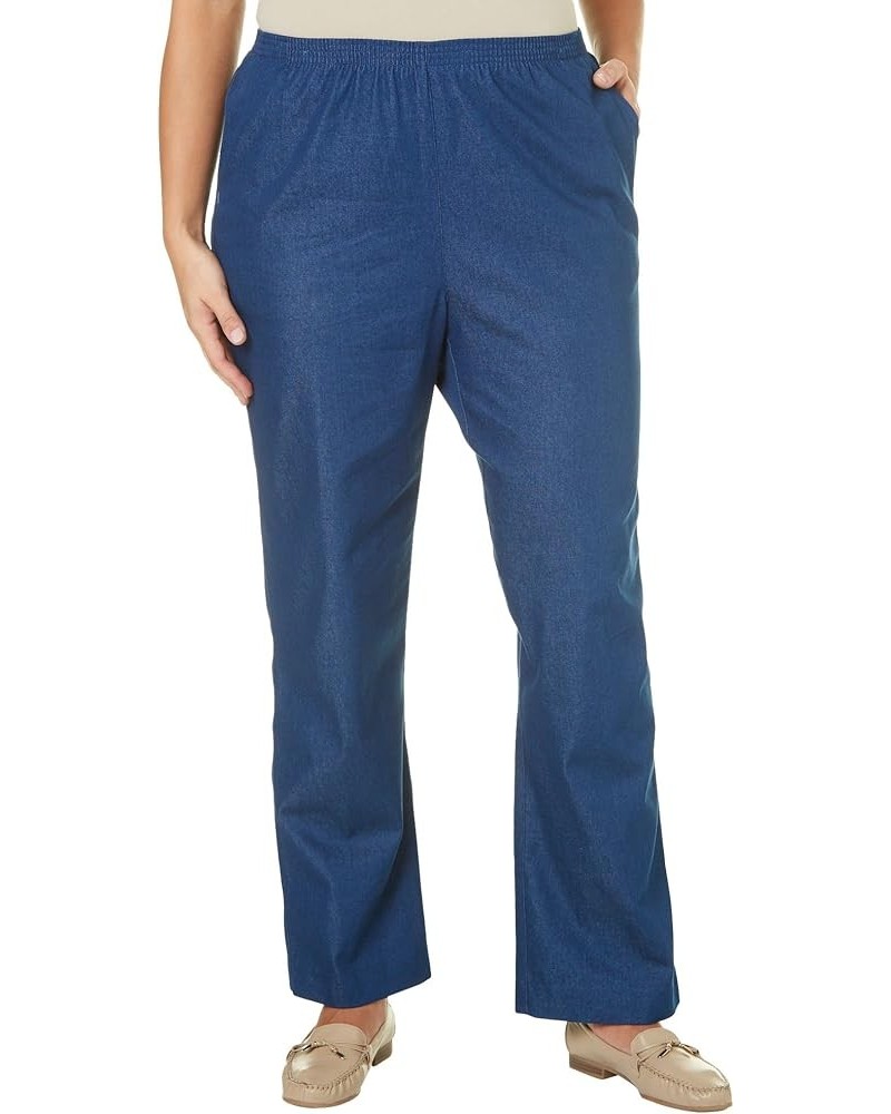 Women's Plus-Size Denim Proportioned Medium Pant Blue $24.94 Jeans