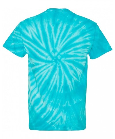 Fishing Pole American Flag - Fisherman USA Men's T-Shirt Turquoise Tie Dye $12.69 T-Shirts