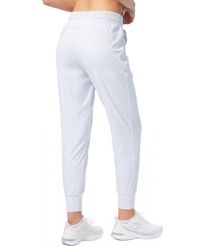 Women's Jogger Pants High Waisted Athletic Sweatpants Drawstring Lounge Joggers for Women with Pockets Heather White $18.69 P...