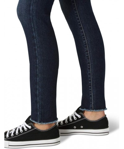 Women's Slim Fit High Rise with Button Fly & Released Hem Jean Compass $18.88 Jeans