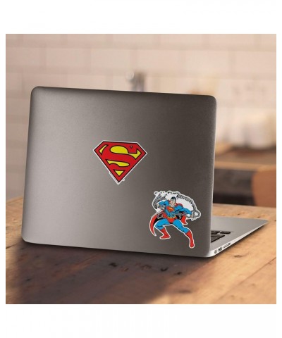 Classic Superman Classic Logo Pull-Over Hoodie Sweatshirt & Stickers Red $25.75 Hoodies & Sweatshirts