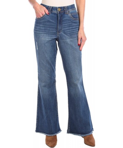 Women's Itty Bitty Jean, Out There Flare Blue, 8 $41.24 Jeans