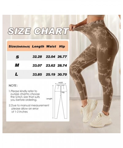 Butt Lifting Leggings for Women Booty High Waisted Workout Yoga Pants Scrunch Butt Gym Seamless Booty Tight (6f -tie Dye)-bro...