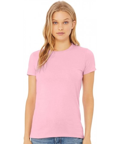 6400 - Relaxed Short Sleeve Jersey T-Shirt Pink Triblend $10.56 T-Shirts