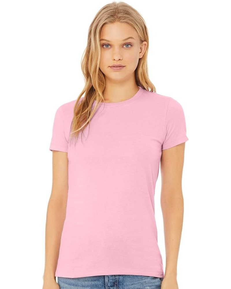 6400 - Relaxed Short Sleeve Jersey T-Shirt Pink Triblend $10.56 T-Shirts