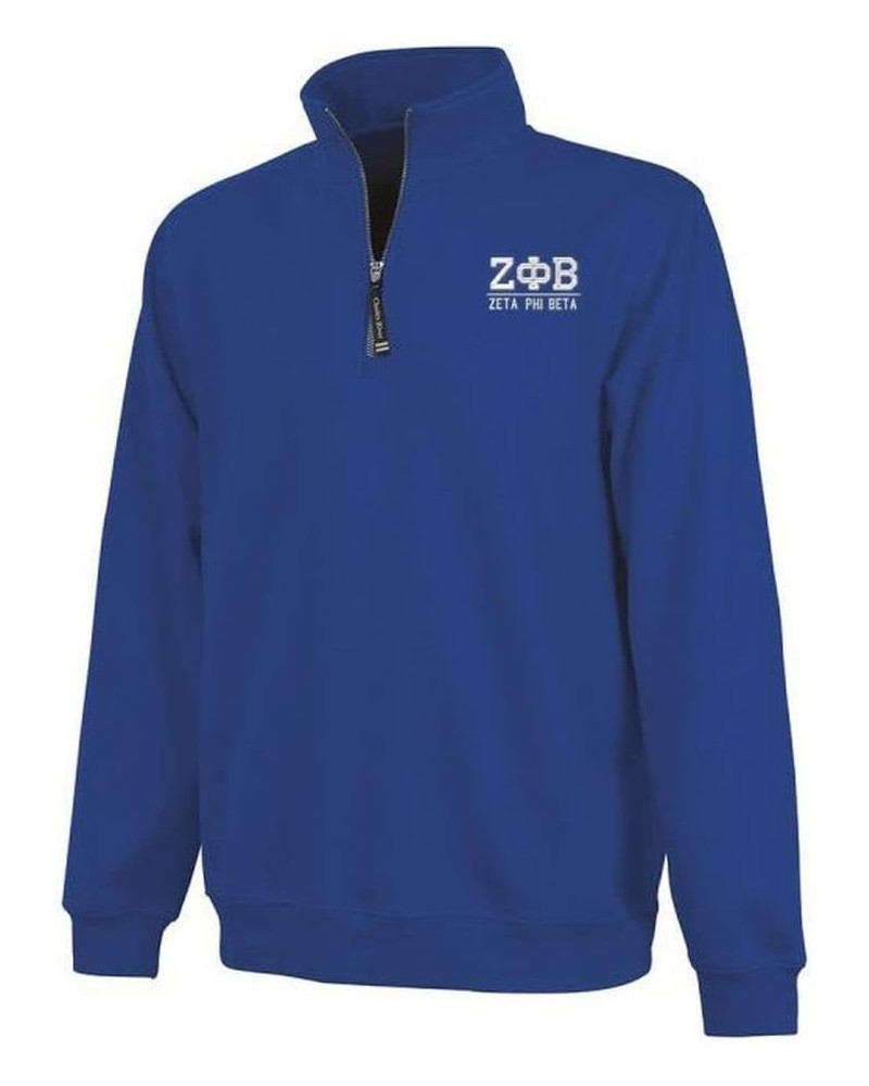 Zeta Phi Beta Custom Fashion Pullover Royal Blue $29.67 Sweaters