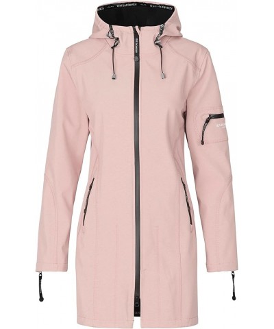 Women's Classic RAIN 07 Water Resistant Raincoat Adobe Rose $162.43 Coats