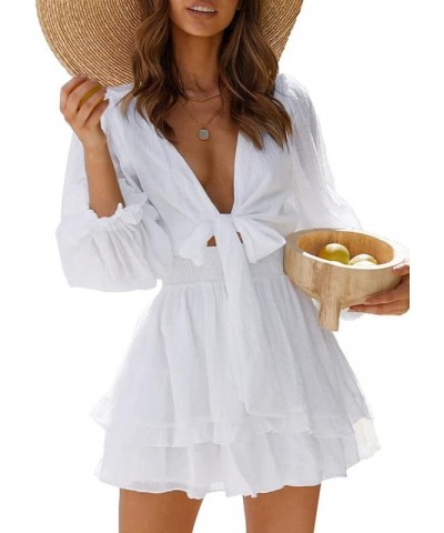 womens Soft 3 White $24.43 Dresses