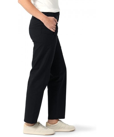 Women's Ultra Lux Mid Rise Relaxed Straight Leg Pant Unionall Black $13.00 Pants