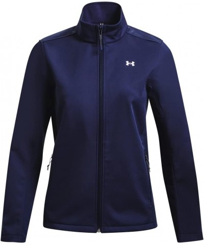 Women's ColdGear Infrared Shield 2.0 Soft Shell (410) Midnight Navy / / White $27.06 Activewear