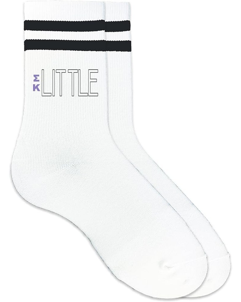 Sorority Big, Little Striped Crew Socks Sigma Kappa Little Striped $8.78 Activewear