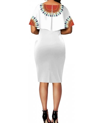 Women's Elegant Dress Sexy Clubwear Casual Fashion Pencil Outfits Bodycon Maxi Wear to Work Dresse White 11979 $16.45 Dresses