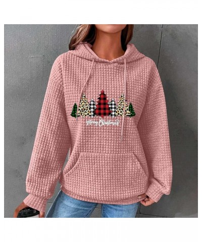 Women Knit Hoodies Oversized Drawstring Pullover Sweatshirts Plus Size Fashion Casual Sweaters Comfy Fall Clothes Outfits F-p...