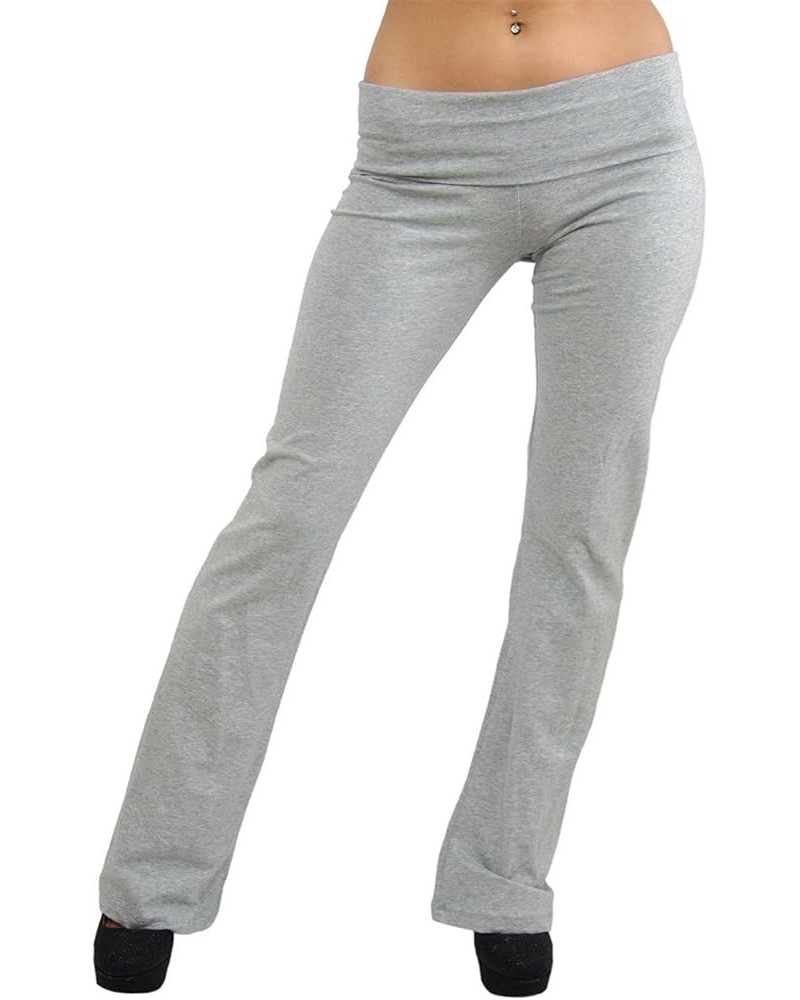 Yoga Pants - Full Length (Misses and Misses Plus Sizes) Grey $17.48 Activewear