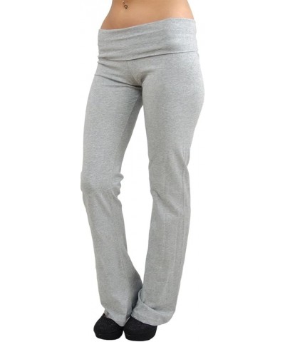 Yoga Pants - Full Length (Misses and Misses Plus Sizes) Grey $17.48 Activewear