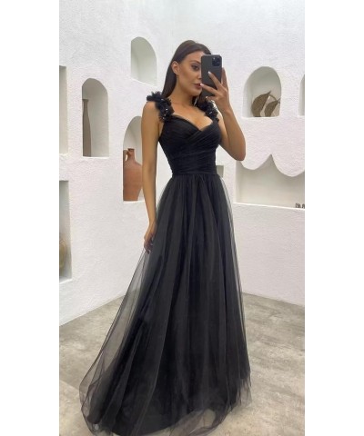 Women's A Line V Neck Bridesmaid Dresses for Wedding, Spaghetti Strap Sleeveless Formal Evening Party Gowns Ivory $50.76 Dresses