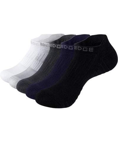 Womens Low Cut Ankle Socks Moisture Wicking Cotton Cushioned Running Athletic Socks For Women 5-12, 5 Pairs Multicolored $11....