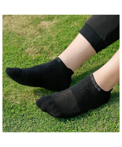 Womens Low Cut Ankle Socks Moisture Wicking Cotton Cushioned Running Athletic Socks For Women 5-12, 5 Pairs Multicolored $11....