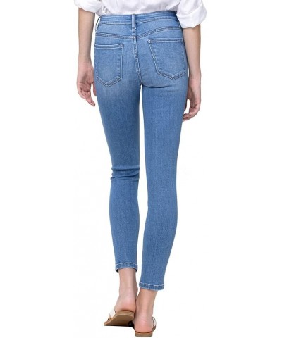 by Flying Monkey Blue Fading Whiskering Wash Skinny Denim Jeans Mid-Rise $32.21 Jeans