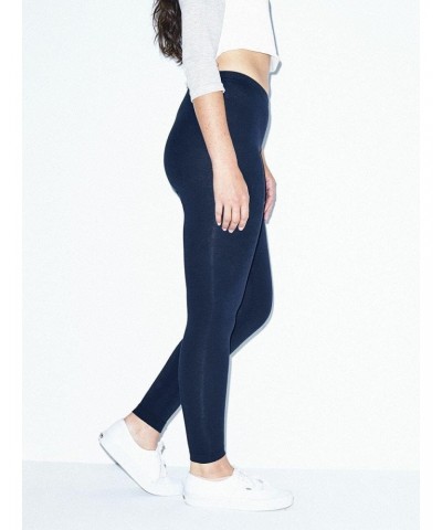 Ladies' Cotton Spandex Jersey Leggings XL NAVY $15.84 Leggings