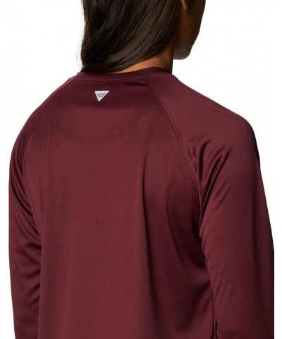 Women's Collegiate Tidal Tee Ls Shirt Texas A&M Aggies Medium Tam - Deep Maroon, White $11.61 T-Shirts