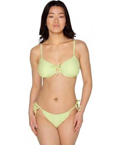 Women's Standard Swim Underwire Top String Bikini Set Tart Apple $13.20 Swimsuits