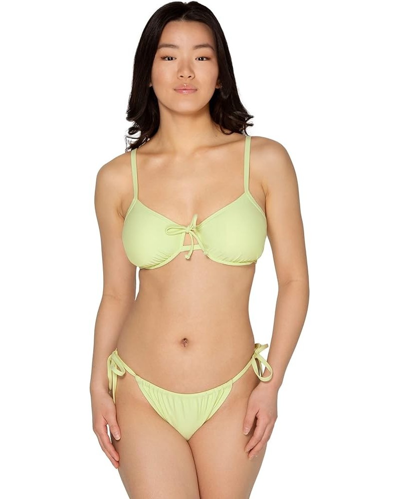 Women's Standard Swim Underwire Top String Bikini Set Tart Apple $13.20 Swimsuits