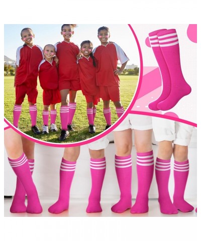 12 Pcs Sport Accessories 6 Softball Soccer Socks 6 Glitter Eyeblack Stickers for Youth Women Adult Sports Supplies Pink $11.5...