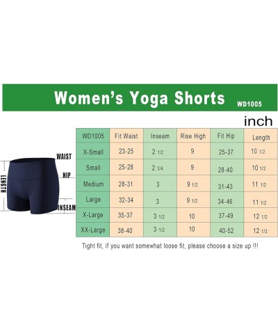 Women's 5" /2" High Waist Stretch Athletic Workout Shorts with Pocket 3 Pack:05 Black,grey,dark Green $15.68 Activewear