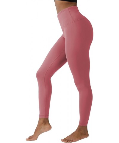 Ankle Length High Waist Power Flex Leggings - 7/8 Tummy Control Yoga Pants Roan Rouge $16.00 Others