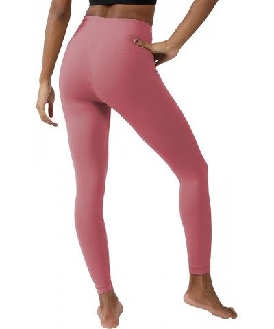 Ankle Length High Waist Power Flex Leggings - 7/8 Tummy Control Yoga Pants Roan Rouge $16.00 Others