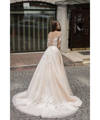 Tulle Wedding Dress for Bride Plus Size Bridal Dresses for Wedding White-cc $60.75 Dresses