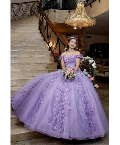 Off Shoulder Quinceanera Dresses Ball Gown Princess Sweetheart Sweet 16 Dresses Lace Appliques Pageant Gowns CXL084 Silver $7...