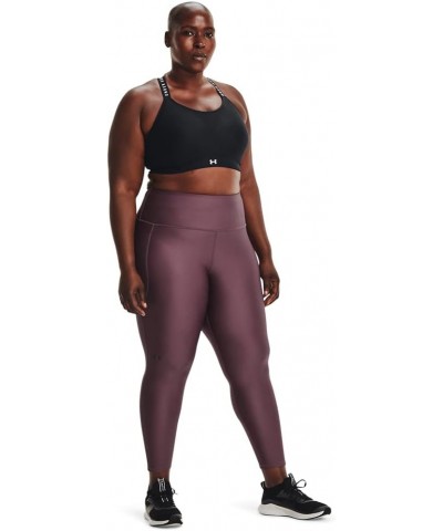 Women's HeatGear High No-Slip Waistband Ankle Leggings Ash Plum (554)/Black $11.76 Activewear