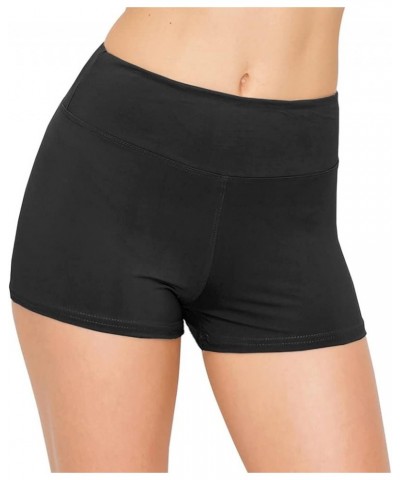 3 Pack Yoga Shorts – Super Soft Slip Shorts for Women Sho 3p Black/Black/Burgundy $20.13 Activewear