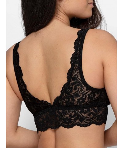 Signature Lace Deep V, Wireless Bralette for Women, available in Multi Packs Black Hue $9.01 Lingerie