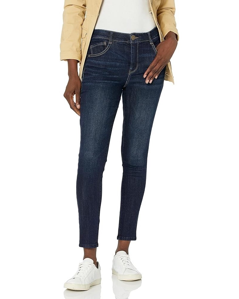 Women's Ab Solution High Rise Ankle Jean Indigo $25.00 Jeans