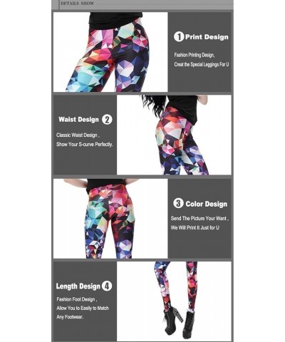 Women High Waist Tummy Control Leggings for Sports Running Gym Fitness Workout Yoga Pants Full Length Cute Footprint $11.50 A...