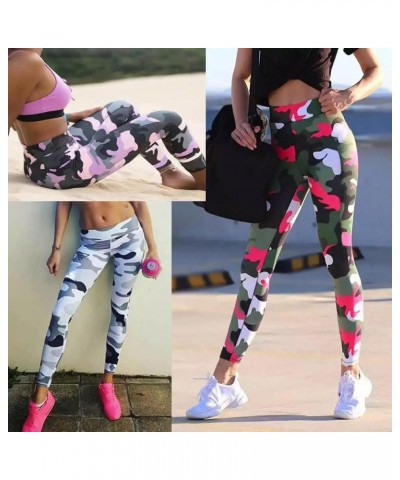 Women High Waist Tummy Control Leggings for Sports Running Gym Fitness Workout Yoga Pants Full Length Cute Footprint $11.50 A...