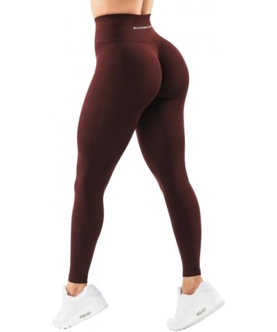 Amplify Workout Leggings for Women Seamless High Waist Butt Lifting Gym Fitness Yoga Pants Sangria $9.03 Leggings