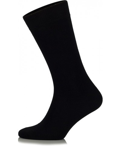 Women’s Crew Dress Bamboo Socks 3 Pack Business Casual for Shoe Size 6-9 & 9-12 Black/D.brown/Charcoal $10.29 Socks