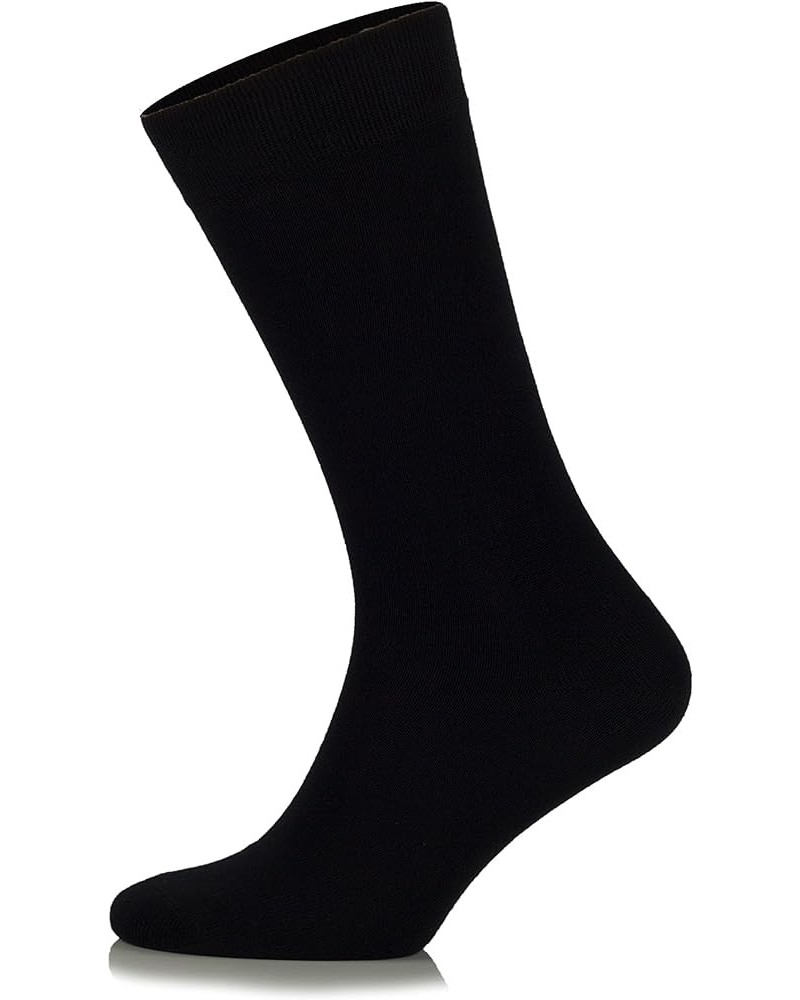 Women’s Crew Dress Bamboo Socks 3 Pack Business Casual for Shoe Size 6-9 & 9-12 Black/D.brown/Charcoal $10.29 Socks